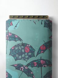 Umbrella flower style with blue,pink colors