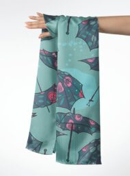 Umbrella flower style with blue,pink colors - Image 3