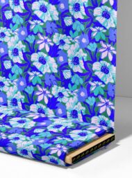 Petal flower style with blue,green colors - Image 4