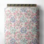 Bloom flower style with grey,pink colors