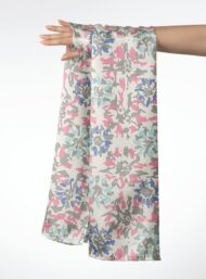 Bloom flower style with grey,pink colors - Image 3