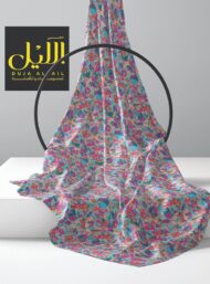 Leaf flower style with pink,blue colors - Image 2