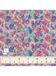 Leaf flower style with pink,blue colors - Image 5