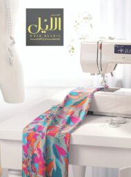 Leaf flower style with pink,blue colors - Image 7