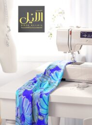 Bloom flower style with blue,green colors - Image 7