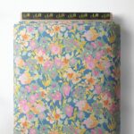 Bloom flower style with pink,yellow colors