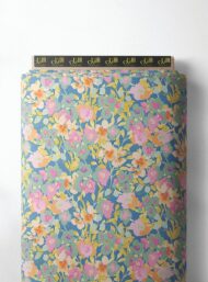 Bloom flower style with pink,yellow colors