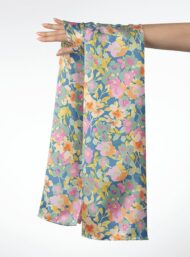 Bloom flower style with pink,yellow colors - Image 3