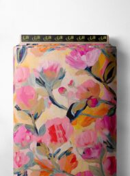 Petal flower style with pink,orange colors