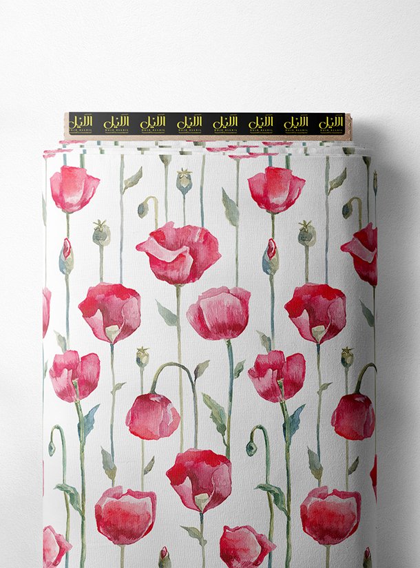 LAI02-0256_1-1.jpg Petal flower style with red,green colors - Image 1