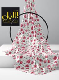 Petal flower style with red,green colors - Image 2