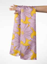 Bloom flower style with pink, yellow colors - Image 3