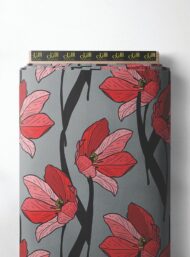 Petal flower style with red,pink colors