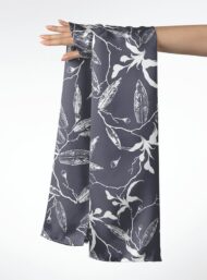 Leaf nature style with white, grey colors - Image 3