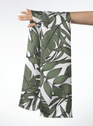 Leaf nature style with green, white colors - Image 3