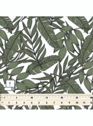 Leaf nature style with green, white colors - Image 5