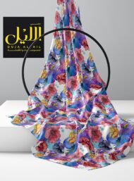 Bloom flower style with red,blue colors - Image 2