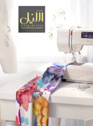 Bloom flower style with red,blue colors - Image 7