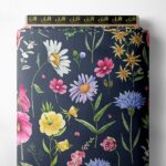 Petal flower style with pink,yellow colors