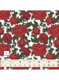 Petal flower style with red,green colors - Image 5