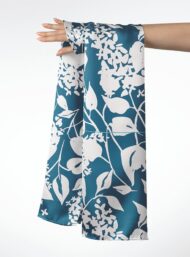 Leaf flower style with white, blue colors - Image 3