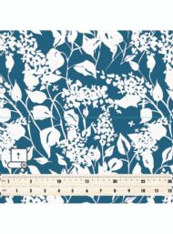 Leaf flower style with white, blue colors - Image 5