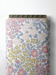 Bloom flower style with pink,yellow colors