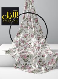 Rose flower style with pink,green colors - Image 2