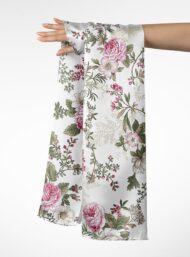 Rose flower style with pink,green colors - Image 3