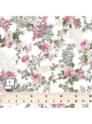 Rose flower style with pink,green colors - Image 5