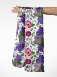 Bloom flower style with pink,purple colors - Image 3