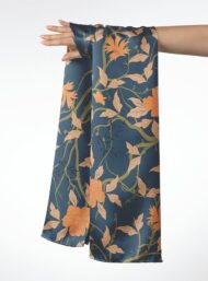 Leaf flower style with orange,green colors - Image 3