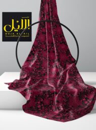 Petal flower style with pink, black colors - Image 2