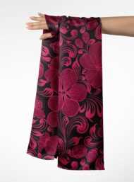 Petal flower style with pink, black colors - Image 3