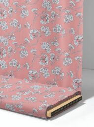 Bloom flower style with pink,grey colors - Image 4