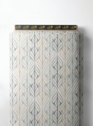 Leaf flower style with grey,white colors