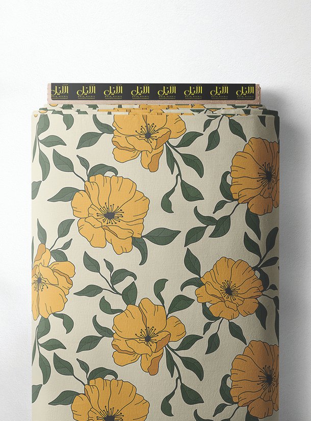 LAI02-0281_1-1.jpg Bloom flower style with yellow,green colors - Image 1