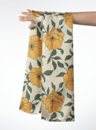 Bloom flower style with yellow,green colors - Image 3