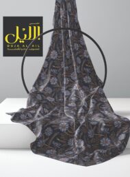 Bloom flower style with blue,grey colors - Image 2