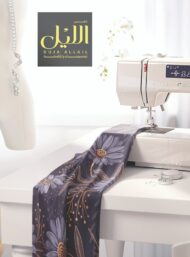 Bloom flower style with blue,grey colors - Image 7