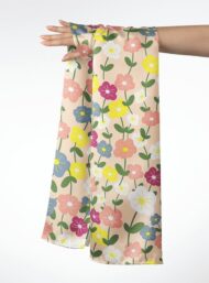 Petal flower style with pink,yellow colors - Image 3