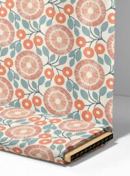 Bloom flower style with red,green colors - Image 4