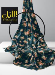 Petal flower style with pink,green colors - Image 2