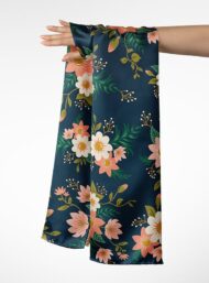 Petal flower style with pink,green colors - Image 3