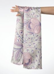 Bloom flower style with pink,green colors - Image 3