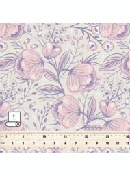 Bloom flower style with pink,green colors - Image 5