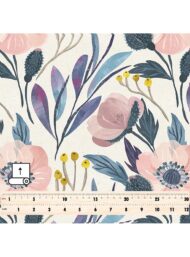 Bloom flower style with pink,green colors - Image 5