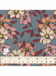 Bloom flower style with pink,red colors - Image 5