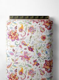 Bloom flower style with pink,red colors