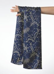 Petal flower style with blue,white colors - Image 3